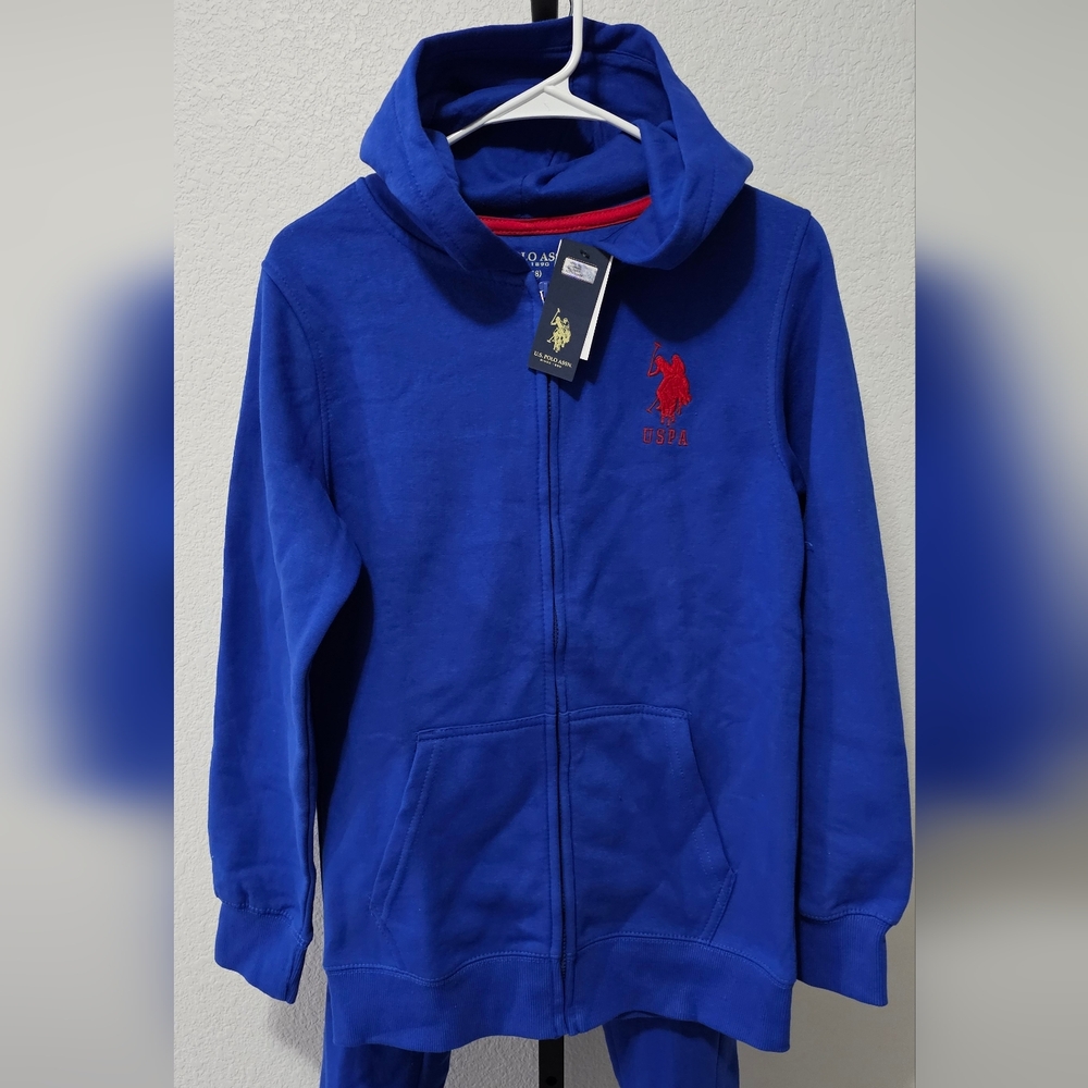 USPA Fleece Jacket & Pants Set